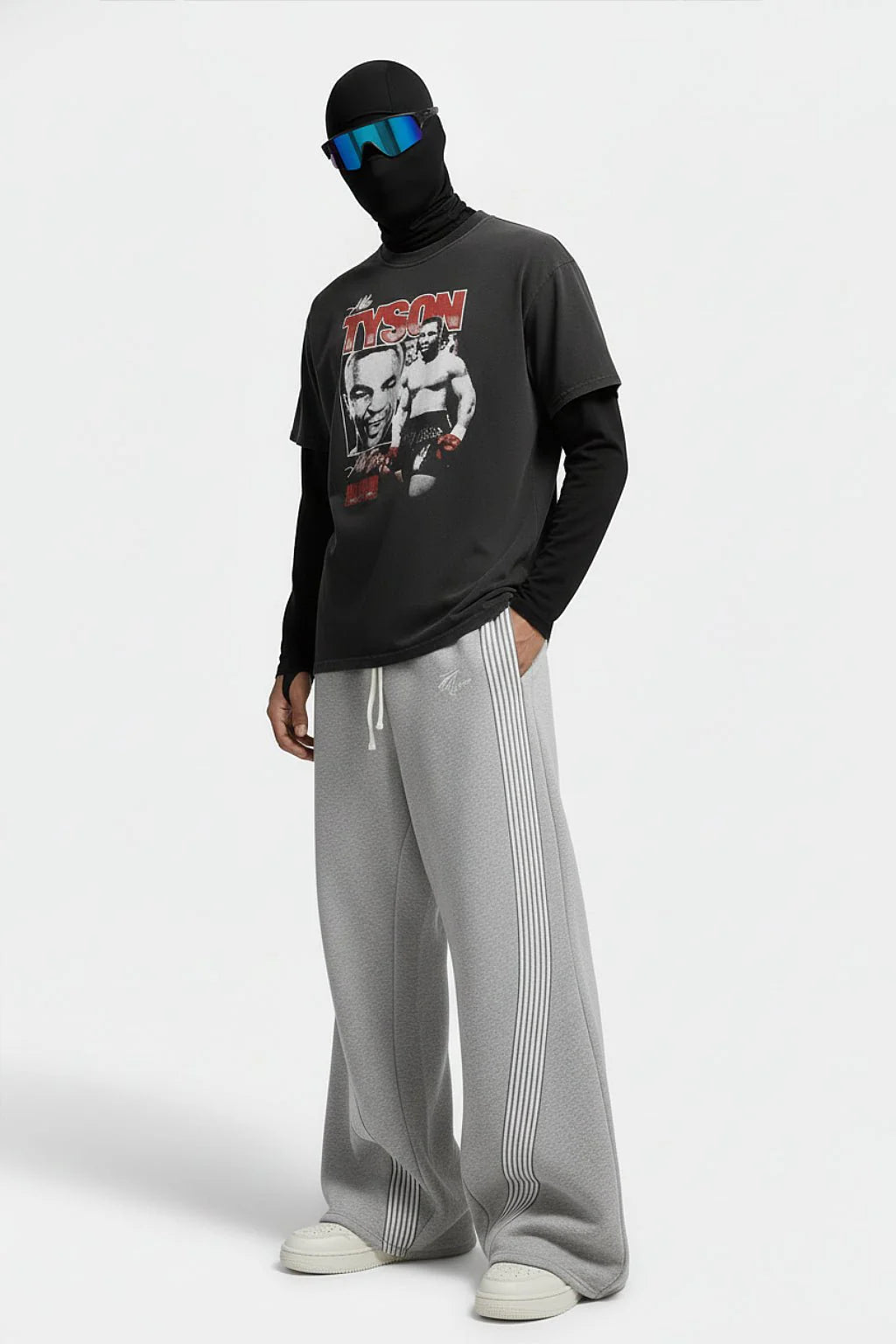 JAKE-Pantalones anchos Y2K